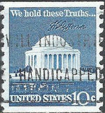 United States of America 1973 Jefferson Memorial-Stamps-United States of America-Mint-StampPhenom