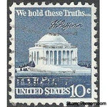 United States of America 1973 Jefferson Memorial-Stamps-United States of America-Mint-StampPhenom