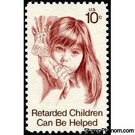 United States of America 1974 Retarded Children Issue-Stamps-United States of America-Mint-StampPhenom