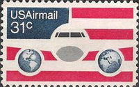 United States of America 1976 Airmail - Planes-Stamps-United States of America-Mint-StampPhenom