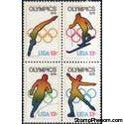 United States of America 1976 Olympics - Block of 4-Stamps-United States of America-Mint-StampPhenom