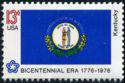 United States of America 1976 State Flags-Stamps-United States of America-Mint-StampPhenom