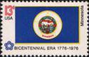 United States of America 1976 State Flags-Stamps-United States of America-Mint-StampPhenom