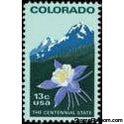 United States of America 1977 Columbine & Rocky Mountains-Stamps-United States of America-Mint-StampPhenom