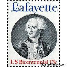 United States of America 1977 Marquis de Lafayette-Stamps-United States of America-Mint-StampPhenom