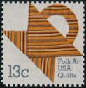 United States of America 1978 American Quilts, Basket Design-Stamps-United States of America-Mint-StampPhenom