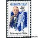 United States of America 1978 George M. Cohan-Stamps-United States of America-Mint-StampPhenom