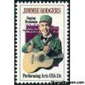 United States of America 1978 Jimmie Rodgers-Stamps-United States of America-Mint-StampPhenom