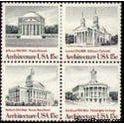 United States of America 1979 American Architecture, Block of Four-Stamps-United States of America-Mint-StampPhenom