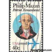 United States of America 1980 Airmail - Philip Mazzei-Stamps-United States of America-Mint-StampPhenom