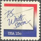 United States of America 1980 Letter Writing Week-Stamps-United States of America-Mint-StampPhenom