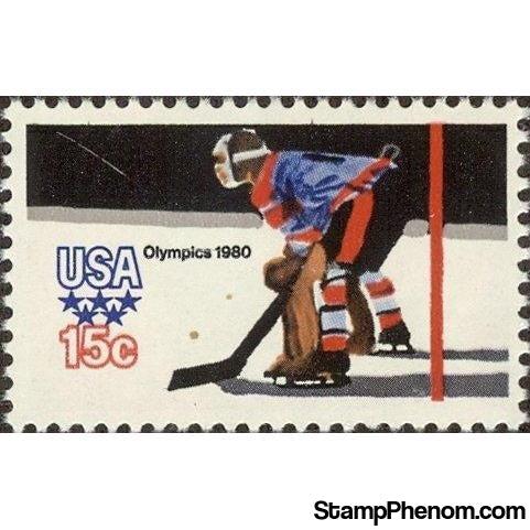 United States of America 1980 Olympic Winter Games-Stamps-United States of America-Mint-StampPhenom