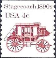 United States of America 1981 - 1984 Definitives - Transportation Series - Coil Stamps-Stamps-United States of America-Mint-StampPhenom