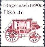 United States of America 1981 - 1984 Definitives - Transportation Series - Coil Stamps-Stamps-United States of America-Mint-StampPhenom