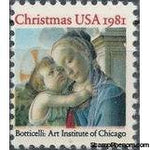 United States of America 1981 Christmas Stamps-Stamps-United States of America-Mint-StampPhenom