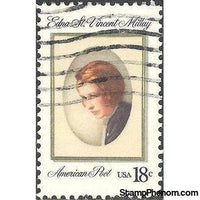 United States of America 1981 Edna St.Vincent Millay-Stamps-United States of America-Mint-StampPhenom