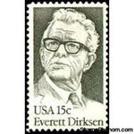 United States of America 1981 Senator Everett Dirksen Commemoration-Stamps-United States of America-Mint-StampPhenom