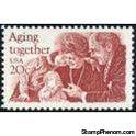 United States of America 1982 Aging Together-Stamps-United States of America-Mint-StampPhenom