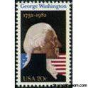 United States of America 1982 George Washington-Stamps-United States of America-Mint-StampPhenom