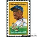 United States of America 1982 Jackie Robinson-Stamps-United States of America-Mint-StampPhenom