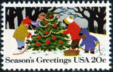 United States of America 1982 Season's Greetings-Stamps-United States of America-Mint-StampPhenom