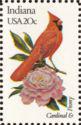 United States of America 1982 State Bird and Flowers-Stamps-United States of America-Mint-StampPhenom