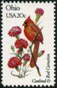 United States of America 1982 State Bird and Flowers-Stamps-United States of America-Mint-StampPhenom