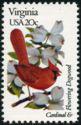 United States of America 1982 State Bird and Flowers-Stamps-United States of America-Mint-StampPhenom