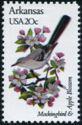 United States of America 1982 State Bird and Flowers-Stamps-United States of America-Mint-StampPhenom