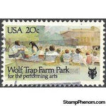 United States of America 1982 Wolf Trap Farm Park-Stamps-United States of America-Mint-StampPhenom