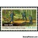 United States of America 1983 Civilian Conservation Camps-Stamps-United States of America-Mint-StampPhenom