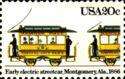 United States of America 1983 Streetcars-Stamps-United States of America-Mint-StampPhenom