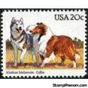 United States of America 1984 American Dogs-Stamps-United States of America-Mint-StampPhenom