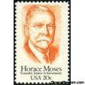 United States of America 1984 Horace Moses-Stamps-United States of America-Mint-StampPhenom