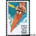 United States of America 1984 Olympics Kayak-Stamps-United States of America-Mint-StampPhenom