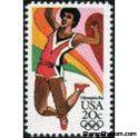 United States of America 1984 Olympics Long Jump-Stamps-United States of America-Mint-StampPhenom