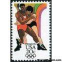 United States of America 1984 Olympics Wrestling-Stamps-United States of America-Mint-StampPhenom