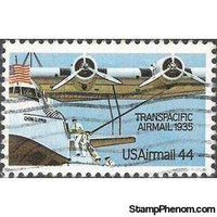 United States of America 1985 Airmail - Transpacific Airmail-Stamps-United States of America-Mint-StampPhenom