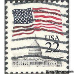 United States of America 1985 Flag over Capitol-Stamps-United States of America-Mint-StampPhenom