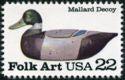 United States of America 1985 Folk Art-Duck Decoys-Stamps-United States of America-Mint-StampPhenom