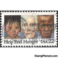 United States of America 1985 Help End Hunger-Stamps-United States of America-Mint-StampPhenom