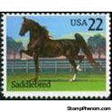 United States of America 1985 Horses (Equus ferus caballus)-Stamps-United States of America-Mint-StampPhenom