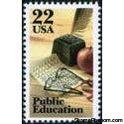 United States of America 1985 Public Education-Stamps-United States of America-Mint-StampPhenom