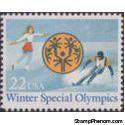 United States of America 1985 Winter Special Olympics-Stamps-United States of America-Mint-StampPhenom