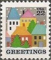 United States of America 1986 Christmas Stamps-Stamps-United States of America-Mint-StampPhenom