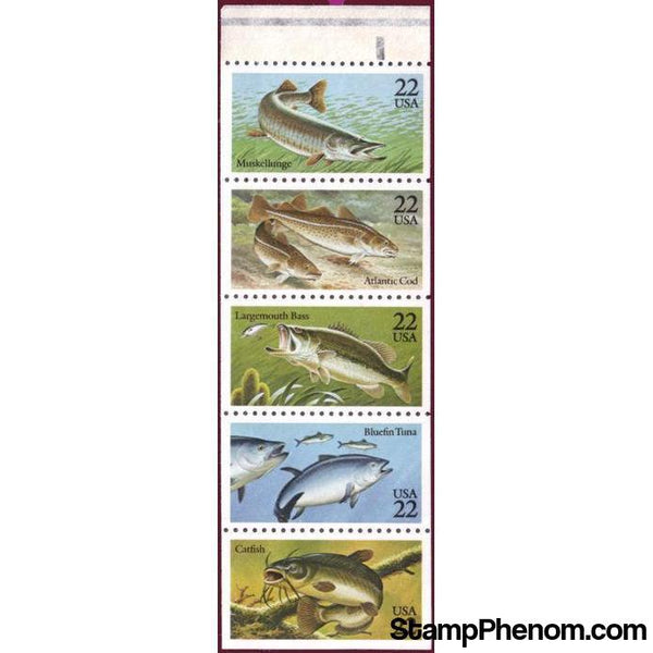 United States of America 1986 Fish-Stamps-United States of America-Mint-StampPhenom