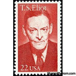 United States of America 1986 T.S. Eliot-Stamps-United States of America-Mint-StampPhenom