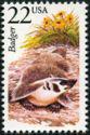 United States of America 1987 American Wildlife Issue 3-Stamps-United States of America-Mint-StampPhenom