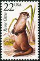 United States of America 1987 American Wildlife Issue 3-Stamps-United States of America-Mint-StampPhenom