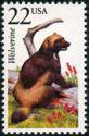 United States of America 1987 American Wildlife Issue 5-Stamps-United States of America-Mint-StampPhenom